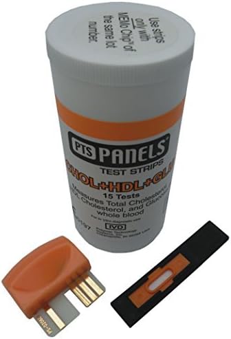 CardioChek Total + HDL Cholesterol &amp; Glucose Panel Strips (x15) by CardioChek