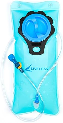 Live Lean Final Stock Hydration Bladder + 4 Piece Cleaning Kit. 2 Liter Water Storage Reservoir FDA Approved, BPA Free & TPU Leakproof Material. Perfect for Your Hydration Pack!
