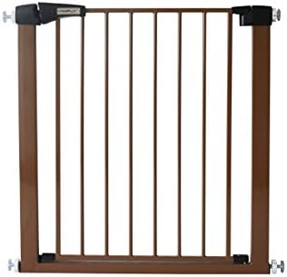 Simply Plus Easy Close Mesh Pet Gate [Newly Designed Model] Brown / 29.5" x 1.6" x 30"