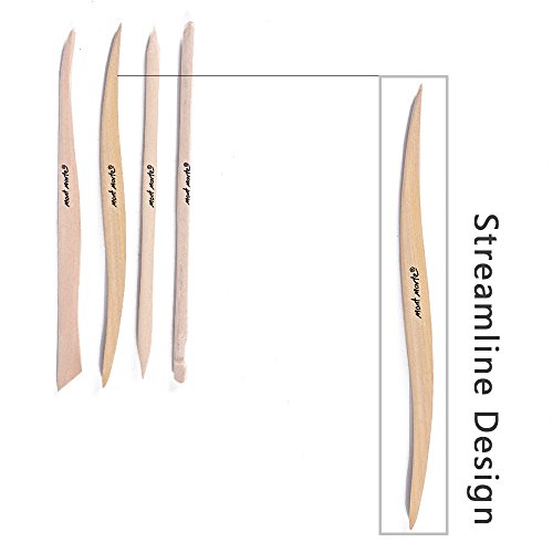 Mont Marte Mini Modelling Tools Boxwood 10pce - 3pack