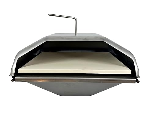 Wood Fired Pizza Oven Attachment: Converts Full-Sized Pellet