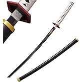 Sword Valley Demon Series Anime Sword - Slayers Katana|40.9" Length|Anime Original Texture Carbon Steel Blade Carving Symbol|Non-Slip Grip|for Cosplay & Display
