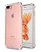 Smiling iphone 7 Plus Case Anti-Scratch Hard Plastic Back Panel and TPU Shock-Absorprtion With 4 Corner Bumper Case for iphone 7 5.5 inch(Clear)