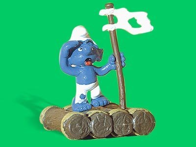 Schleich 40246 - Smurf Castaway