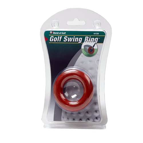 Jef World of Golf Gifts and Gallery, Inc. Swing Ring (Red) - Thumbnail 3