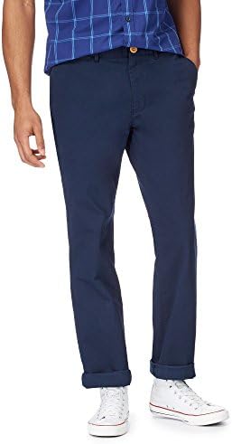 Racing Green Men Navy Chino Trousers