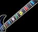 Fretboard Markers Inlay Sticker Decals for Guitar and Bass - Jason Becker/Numeral