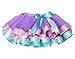 Girls Birthday Tutu Skirts Dress with Mermaid Birthday Girl Tshirt, Headband, Satin Sash (Lavender w/Leggings, 3-4 Years)