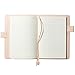 Yocatech Notebook Cover Given Page A5 A6 Applicable Stationery School Supplies without Inner Paper (Beige A5)