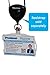 Card Holder - Id Badge Holder - 1-3 Card Holder (1- Pack, Clear)