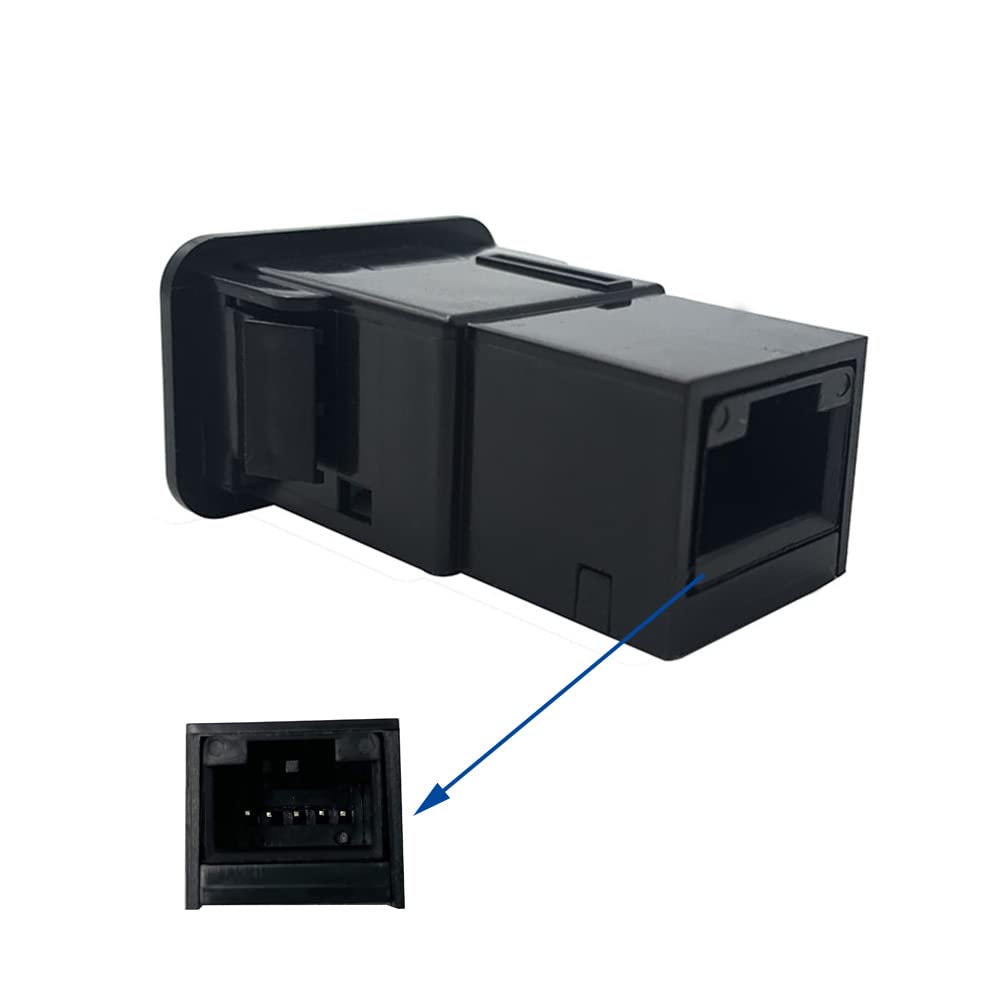 Blue AUX Battery Push Button Switch for Toyota