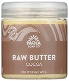 PACHA SOAP Cocoa Raw Butter, 8 OZ