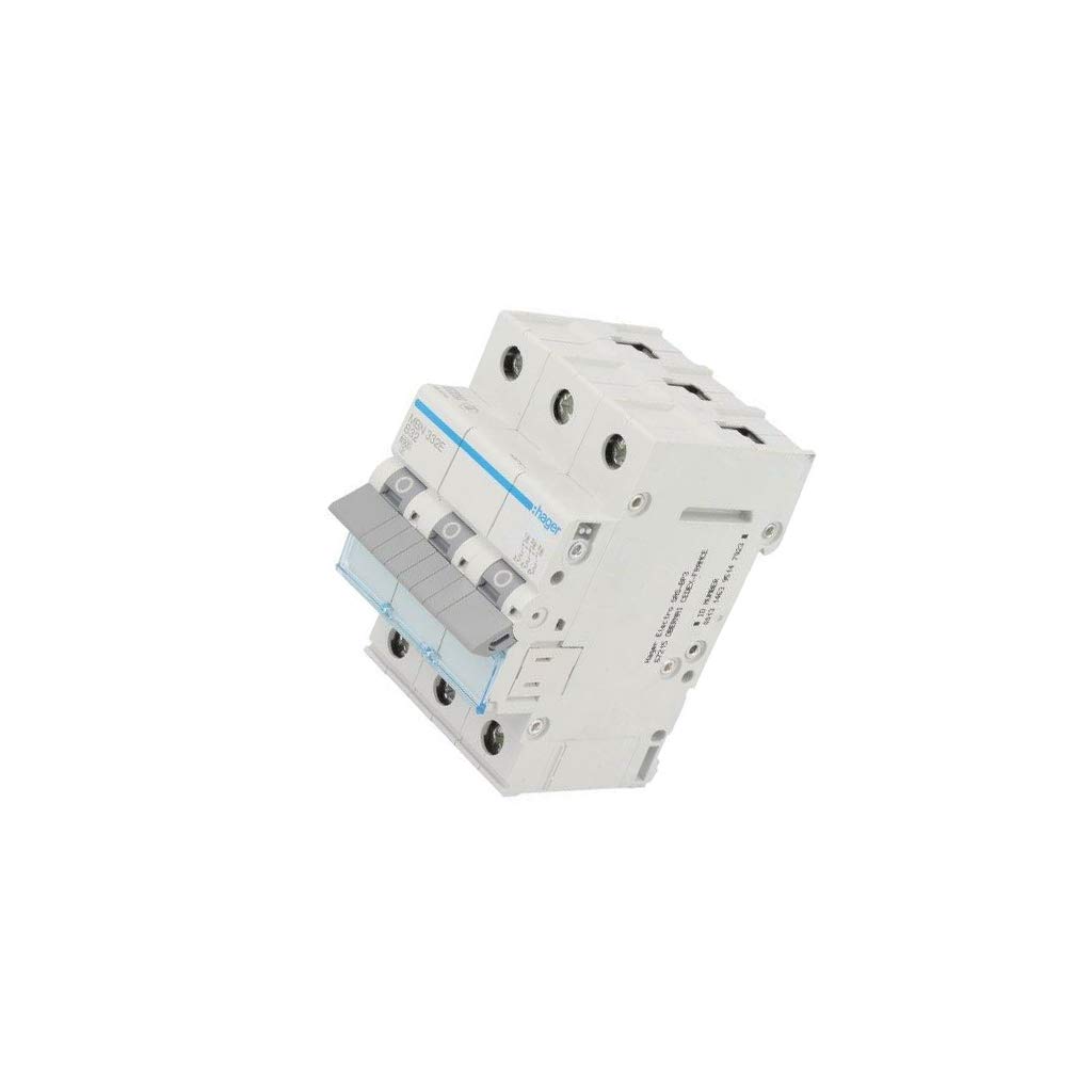 MBN332E Circuit breaker 400VAC Inom: 32A Poles: 3 DIN Charact: B 6kA HAGER