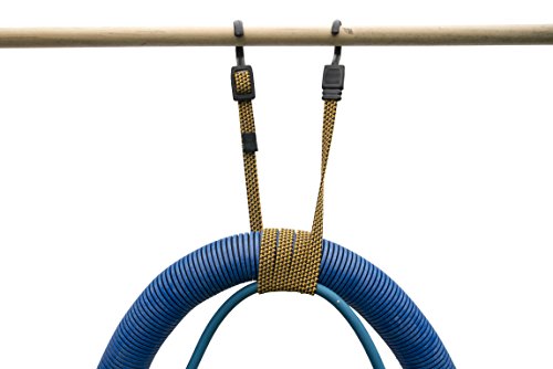 Heavyweight Flat Bungee Cords 4 Pack with Bonus 4 Ball Bungees | 48" INCH Total Length with Adjustable Length Hooks | Hand Carts, Dolly, Cargo, Moving, Camping, RV, Trunk, Luggage Rack, Tarp Tie Down