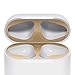 elago Upgraded Dust Guard Compatible with AirPods (Matte Gold, 2 Sets) – Dust-Proof Film, Luxurious Looking, Must Watch Easy Installation Video, Protection from Metal Shavings [US Patent Registered]