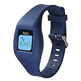 VintgaGood For Fitbit Zip Bands Wristbands Replacement Bands Soft Silicone Strap Smart Fitness Watch Band Women Men Navy Blue