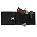 Hidden Agenda Belly Band Holster by Relentless Tactical - Concealed Carry Holster fits All Handguns - Made in USA Black with Zipper - Medium