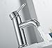 Greenspring Chrome Bathroom Faucet Sink Single Handle Lavatory Vanity Basin Mixer Tap One Hole Supply Line Long Spout Lead-Free