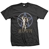 Bravado Men’s Rush Starman Glow T-Shirt, Black, X-Large, Online Clothing Store