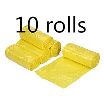 Bolsas de basura de plástico ecológicas para cocina, baño, hogar, hotel