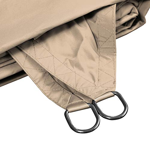 Ribelli Sonnensegel - mit Spannseilen zur Befestigung - Alternative zum Sonnenschirm Größen bis 8 Meter - Eisenringe für… – Bild 5