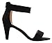 Olivia K Women's Open Toe High Heel Ankle Strap Sandal