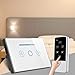 RED-EYE LED Dimmer US Standard Crystal Touch Glass and Remote Control Light Dimmer Switch Touch Screen Dimmer Switch Smart Switch