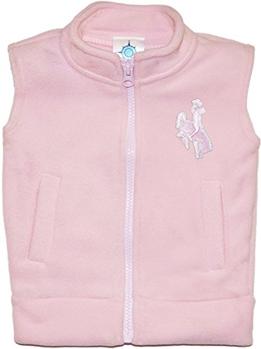 Creative Knitwear University of Wyoming Cowboys Polar Fleece Vest