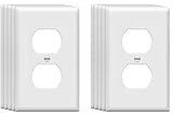 Duplex Wall Plates 1-Gang Switch Outlet Electrical