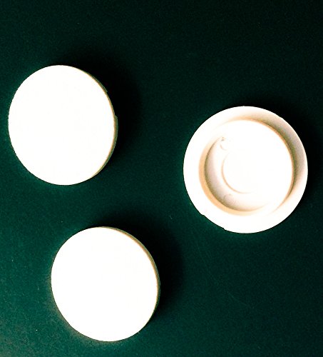 3 pcs White Wheel Hub Cap 9-100-1114 Replacement for ATV Pool Cleaner Replacement Polaris 340 360 380