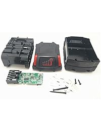Batería de repuesto de 18 V 5,0 Ah 4,0 Ah 3,0 Ah para Milwaukee 18 V M18 M18B 48 11 1820 48 11 185048 11 1828 48 11 10 Li-ion Pieza de cubierta de la batería