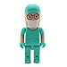 Aneew Pendrive 32GB Green Hat Man Doctor Surgeon Robot USB Flash Drive Memory Thumb Stick U Disk