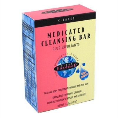 Clear Essence Medicated Cleansing Bar + Exfoliants 4.7 oz. (Pack of 3)