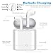 Wireless Bluetooth Earbuds, White Headphones with Built-in mic Noise-canceling Stereo Headset with Carrying Charging case for iOS/Samsung/Androidthumb 2