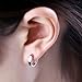 ANDI ROSE Fashion Jewelry 925 Sterling Silver Mens Women Hoop Dangle Stud Earrings