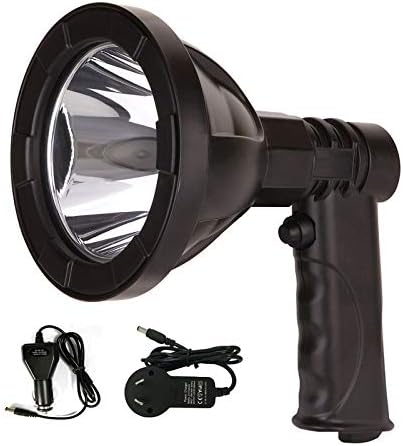 HID Xenon 45W 4500LM Powerful Portable Hunting Camping Finishing Spot Lights Spotlight Flashlights Handheld Lighting 5 inch 150KM Long Distance Life Range 12V 6000K Indoor Outdoor