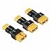OliYin 3pcs Male XT-30 to Female XT-60 Adapter for Drone FPV Wireless Connector(Pack of 3)