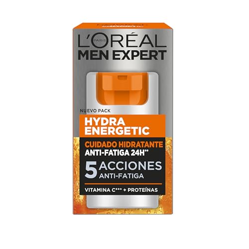L'Oreal Paris Men Expert Hydra Energetic Ultra-feuchtigkeitsspendendes Gel gegen Müdigkeit, 50 ml ultra-feuchtigkeitsspendendes Gel
