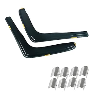 MAGICKIT In kanaal Windgeleiders,Raamgeleiders met Winddeflector clips,Autoruit Regenwachten Ventscherm vervangen…