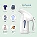 dodocool [ 2018 New Technology Clothes Steamer, 5-in-1 Steamer Clothes,Garment Steamer,Fabric Steamer,Travel Steamer,Handheld Steamer Wrinkle Remover Automatic Shut-Off Safety Protection