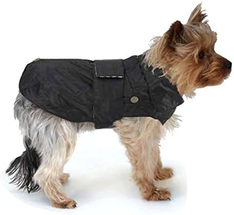 mantello invernale per cani di piccola taglia con anello per guinzaglio