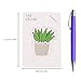 GTHER Cactus Notepad, Cactus Sticky Note Self Stick Self-Adhesive Cute Notes Notepads Posted Writing Pads Stickers Paper (4 Pads, Cactus)