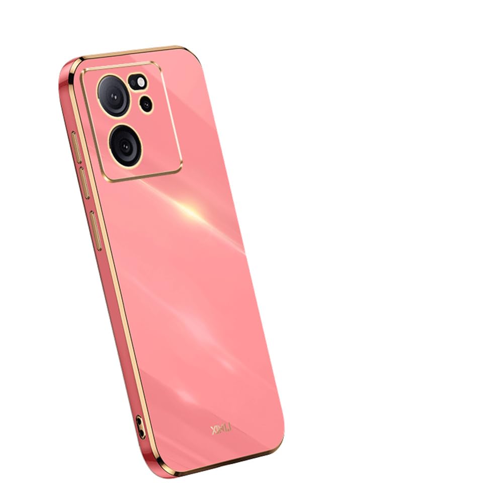 COMAKU Phone Case for Xiaomi 13T/ Xiaomi 13T Pro, Stylish and Protective Silicone Cover - Red