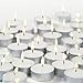 New Waxations Tealight Candles White Unscented 100 pk New Packaging Box and Shrink Extra Protection