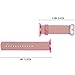 Watch Band 38mm, Sport Edition Bands Woven Nylon Durable Replacement iWatch Band Strap series1 2 3. (pink 38mm)