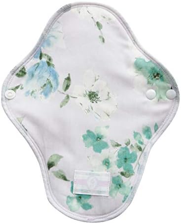 Jewlinge 布ナプキン プレミアム一体型sサイズ 防水布入り布ナプキン 昼用 21cm すみれ オーガニックコットン100 消臭タグ付き 日本製