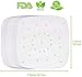 YQL 7.5 Inch Square Air Fryer Liners,200PCS Parchment Paper for Air Fryer Bamboo Steaming Paper Steaming Basket and More