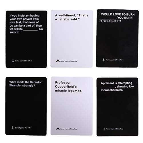 Cards Game Against The Office Games with 352 Cards Party Game Pricepulse
