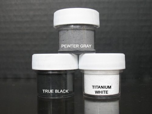 Petal Dust Set of 3 Pewter Gray / True Black / Titanium White