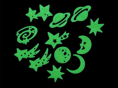 Glow In The Dark Fluorescent Decal Art Wall Stickers Kid Home Decor